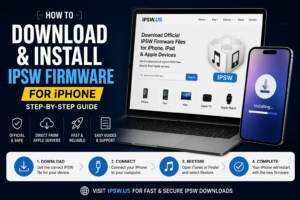 How to Download and Install IPSW Firmware for iPhone (Step-by-Step Guide)